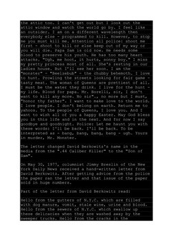 Serial Killer Profile | PDF | Crime & Violence | Crime Thriller