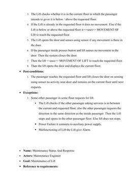 Lift Use Case | PDF | Elevator | Systems Engineering