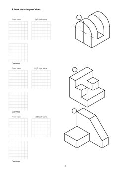 Technical Drawing Exercises for Beginners | PDF | Drawing | Infographics