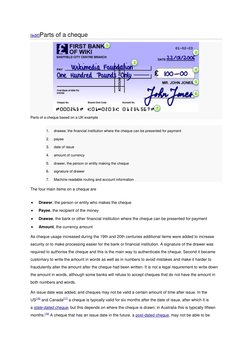 (http://en.wikipedia.org/wiki/File:BritishChequeAnnotated.png)[edit] (http://en.wikipedia.org/w/index.php?title=Cheque&actio