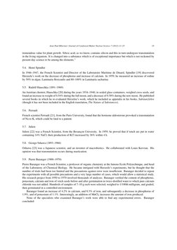 Jean-Paul Biberian / Journal of Condensed Matter Nuclear Science 7 (2012) 11–25
15
tremendous value for plant growth. Silicic