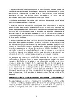 6 
 
La espiración es larga, lenta y prolongada; es activa y forzada pero sin apnea; casi 
siempre se realiza hinchando el vi