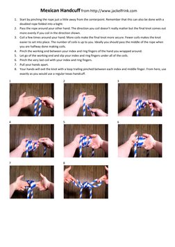 How to Make Mexican Handcuffs | PDF