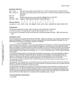 Din 78 Thread Ends and Lengths | PDF