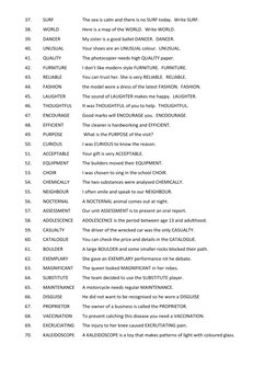 South Australian Spelling Test Form B | PDF | Language Arts