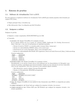 1.
Entorno de pruebas
1.1.
Software de virtualizaci´on VirtualBOX
En estas pr´acticas se emplear´a el software de virtualizac
