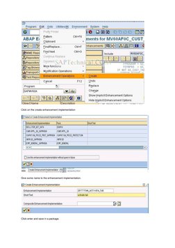 Custom Tab for VF01/VF02 Transactions | PDF | Subroutine | Computer Data