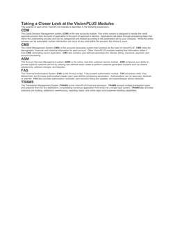 Overview of VisionPlus Banking Software | PDF | Credit Card | Visa Inc.