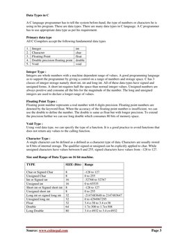 C Programming Basics and Structure | PDF | C (Programming Language ...