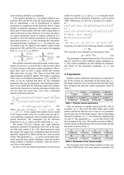 Four-Step Camera Calibration Method | PDF | Mathematical Analysis ...