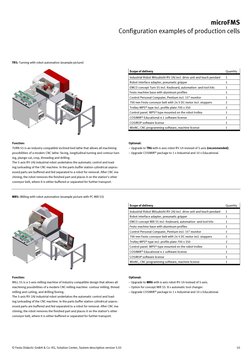 microFMS 
Configuration examples of production cells 
© Festo Didactic GmbH & Co. KG, Solution Center, System description ver