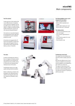 microFMS 
Main components 
© Festo Didactic GmbH & Co. KG, Solution Center, System description version 5.01 
 
5 
The CNC mac