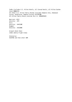 Corporate Codes | PDF | Hilton Worldwide | Companies