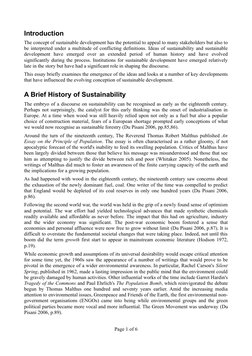 Evolution of Sustainable Development | PDF | Sustainable Development ...