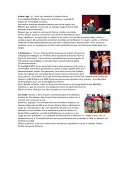 6-Saco Largo Esta Danza esta basada en la Vivencia de las 
Comunidades (Shipibas) y Campesinas de la Selva en especial del 
D