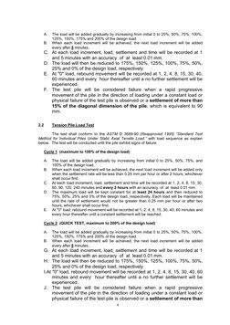 Static Pile Load Test Method Statement | PDF | Deep Foundation | Beam ...