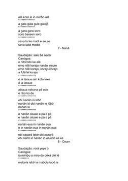 alá koro le in minho alá
************** 
a gala gala gule galejô
************** 
a gara gara soro 
soro bessen soro 
********