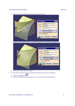 CATIA V5 Generative Shape Design Guide | PDF | Teaching Methods ...