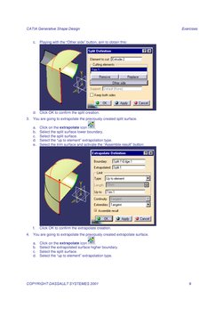 CATIA V5 Generative Shape Design Guide | PDF | Teaching Methods ...