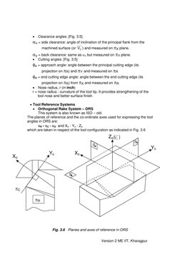 Geometry of Single Point Cutting Tools | PDF | Machining | Plane (Geometry)
