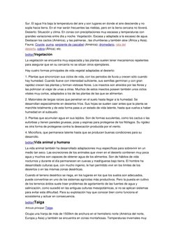 Sur. El agua fría baja la temperatura del aire y son lugares en donde el aire desciende y no 
sopla hacia tierra. En el mar s