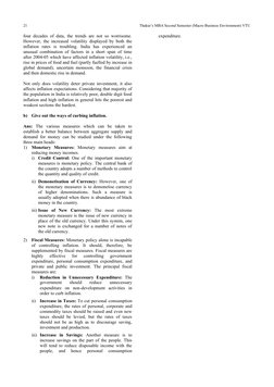 21 
Thakur’s MBA Second Semester (Macro Business Environment) VTU
four decades of data, the trends are not so worrisome. 
How