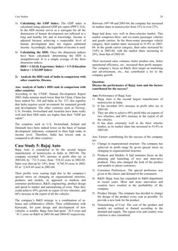 Case Studies
28
3)
Calculating  the  GDP  Index: The  GDP  index  is 
calculated using adjusted GDP per capita (PPP U.S.$).