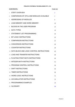 Siemens S7-300 PLC Programming Guide | PDF | Data Type | Programmable ...