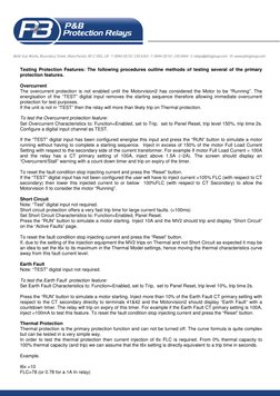 Secondary Injection Testing for Motorvision2 | PDF | Relay | Power Supply