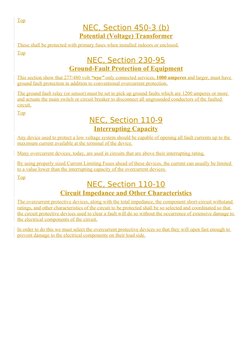 NEC 450.3 Transformer Overcurrent Protection | PDF | Fuse (Electrical ...