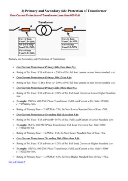 NEC 450.3 Transformer Overcurrent Protection | PDF | Fuse (Electrical ...