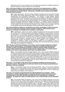 7 
performance, the TF is only increased in the month after the Acceptance of a [Mission System] (ie, 
fleet size increas