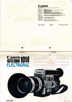 Canon Autozoom 1014 Usage Tips | PDF | Photography Equipment