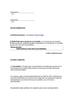 Poderdante:___________________
C.C.
Apoderado:____________________
C.C.
NOTAS