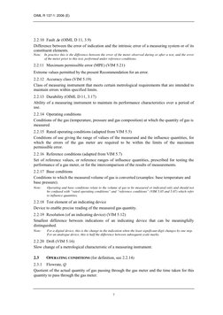 OIML R 137-1 Gas Meter Requirements | PDF | Measuring Instrument | Gases