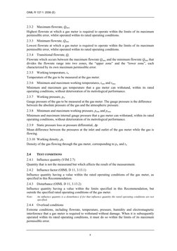 OIML R 137-1 Gas Meter Requirements | PDF | Measuring Instrument | Gases