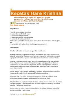 Recetas  (http://www.blogger.com/post-edit.g?blogID=813688973115311953&postID=6955761024093215769)Hare Krishna 
Aquí encontra