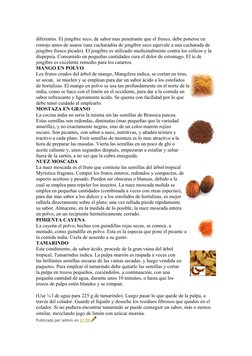 diferentes.  (http://www.blogger.com/post-edit.g?blogID=813688973115311953&postID=6631118424876226084)El jengibre seco, de sa