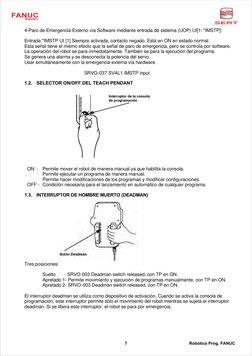 4-Paro de Emergencia Externo vía Software mediante entrada de sistema (UOP) UI[1: *IMSTP]: 
 
Entrada *IMSTP UI [1] Siempre