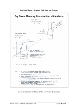 Stone Masonry Retaining Wall Guide | PDF