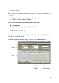 Manual de Elaboración de Órdenes de Compra | PDF | Presupuesto ...