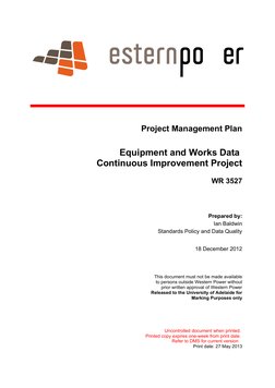 Data Warehouse Project Management Plan | PDF | Business Intelligence ...