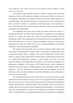 and to justify his or her conduct, the forum can pose questions and pass judgment, and the 
actor can be sanctioned.
This rel
