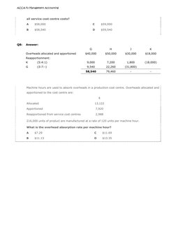 Overhead Allocation and Apportionment Guide | PDF | Cost Of Goods Sold ...
