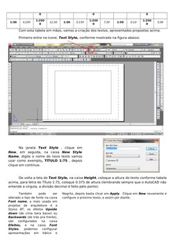 0
0
0
1:50
0,250
1:250
0
12,50
1:50
0,150
1:250
0
7,50
1:50
0,10
1:250
0
5,00
Com esta tabela em mãos, vamos a criação dos te