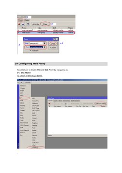 Configuring MikroTik Web Proxy Setup | PDF | Proxy Server | Cache ...