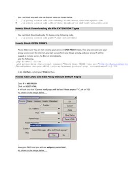 Configuring MikroTik Web Proxy Setup | PDF | Proxy Server | Cache ...