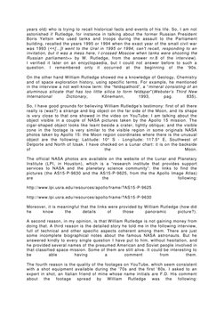 years old) who is trying to recall historical facts and events of his life. So, I am not 
astonished if Rutledge, for instanc