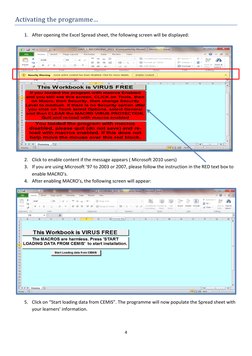 WCED CEMIS Reporting Guide | PDF | Microsoft Excel | Areas Of Computer ...
