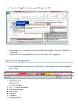WCED CEMIS Reporting Guide | PDF | Microsoft Excel | Areas Of Computer ...